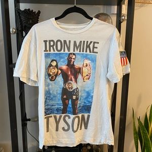 VINTAGE Mike Tyson heavy weight championship t shirt
